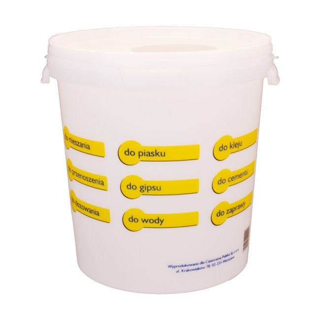 Wiadro Casto Eko szare 15 l