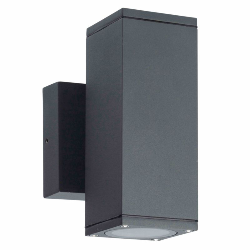 Kinkiet Sanico Goldlux MORRIS 2xGU10 oprawa elewacyjna czarna IP54 - 1 szt.