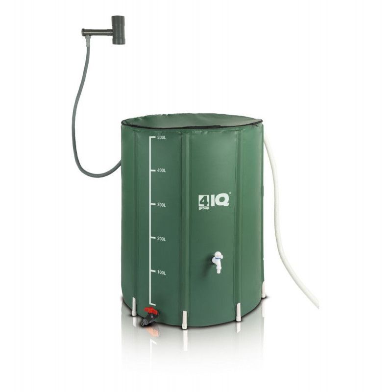 Zbiornik na deszczówkę 4iQ Group składany 500L 1szt.
