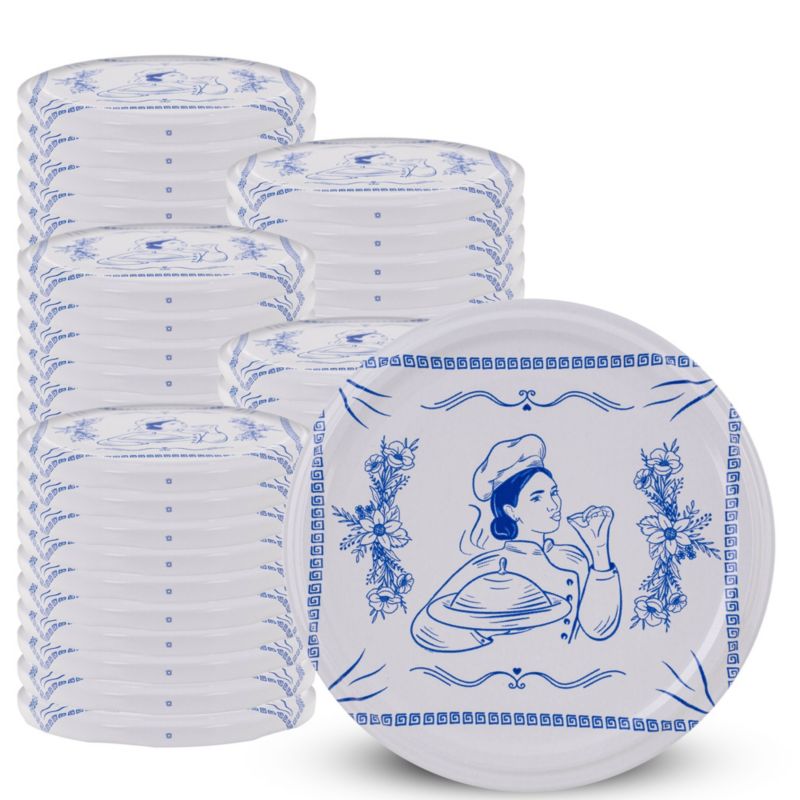 Zakrętki KADAX Do Słoików Fi 82 Nakrętki Na Słoiki Wieczka Przetwory 50szt.