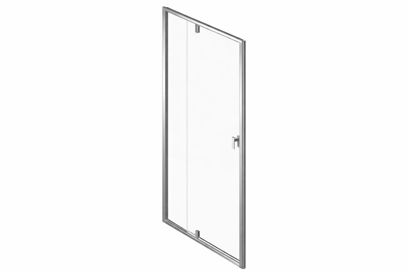 Drzwi prysznicowe obrotowe Ravak Nexty NDOP2 120 dwuczęściowe szkło transparent chrom 1 szt