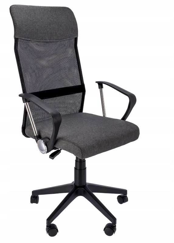 Fotel biurowy JUMI do biura i gry obrotowe krzesło do biurka ergonomiczne 1 szt.