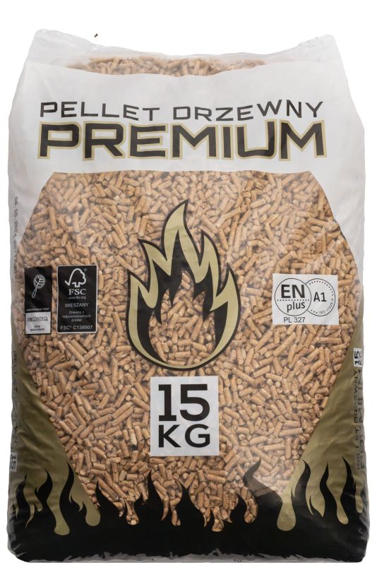 Pellet drzewny A1 6 mm 15 kg