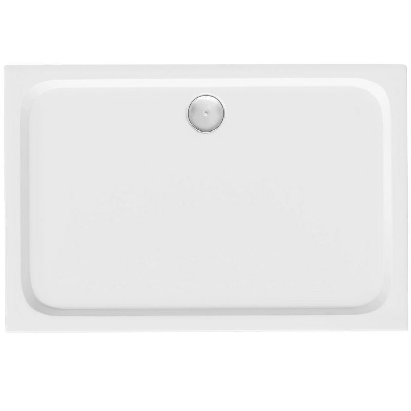 Brodzik Prysznicowy Rea Belmond 80X100 Biały 80X100X5Cm 1Szt