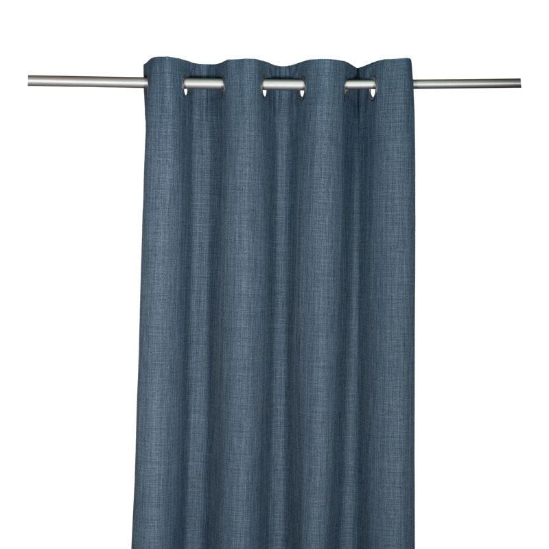 Zasłona GoodHome zaciemniająca Novan 140 x 260 cm granatowa