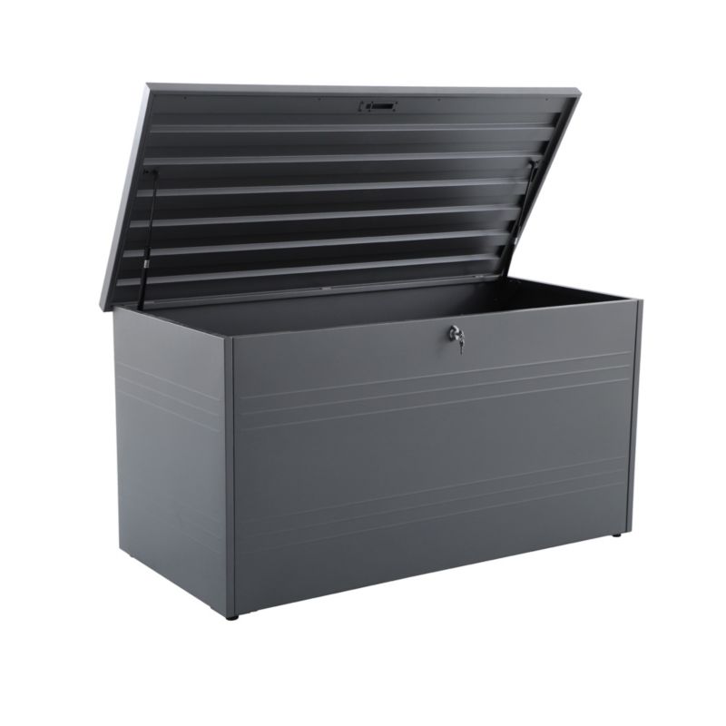 Skrzynia ogrodowa metalowa 590 l