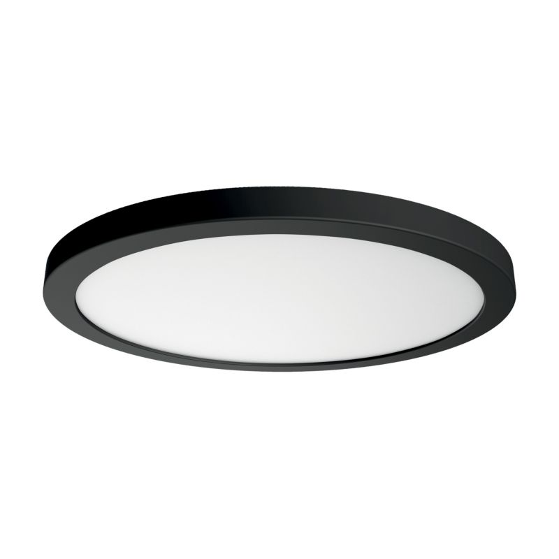 Panel LED XUDO 18W 2-in-1 biały neutralny 4000K lampa czarny okrągły 1 szt.