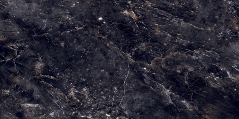 Płytki podłogowo-ścienne Mexen Rokocha czarny 120x60 cm 2 szt.