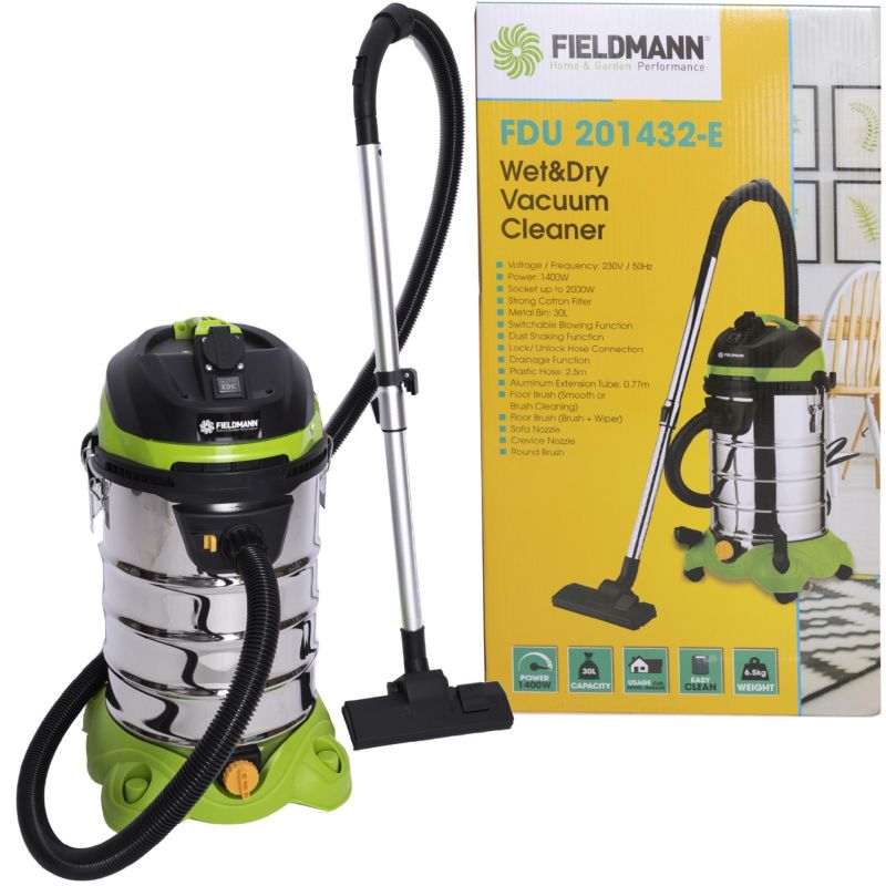 Odkurzacz Fieldmann FDU 201432-E Przemysłowy Bezworkowy Zbiornik 30L 1szt