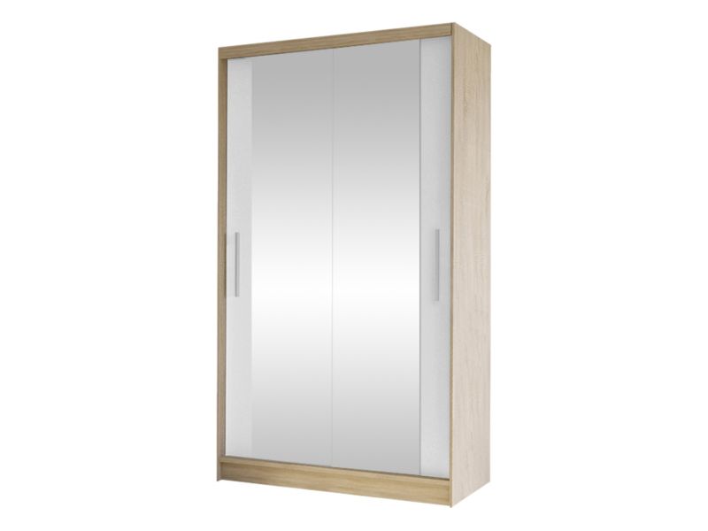 Szafa MIRJAN 24 z drzwiami przesuwnymi Costa VII dąb sonoma/biały 1 szt.