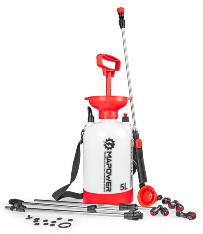 Opryskiwacz ręczny MAPOWER ciśnieniowy 5L lanca 170cm 3bar 1 szt.