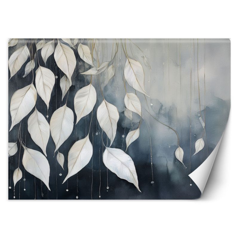 Fototapeta Feeby Szare liście abstrakcja 100x70 1 szt