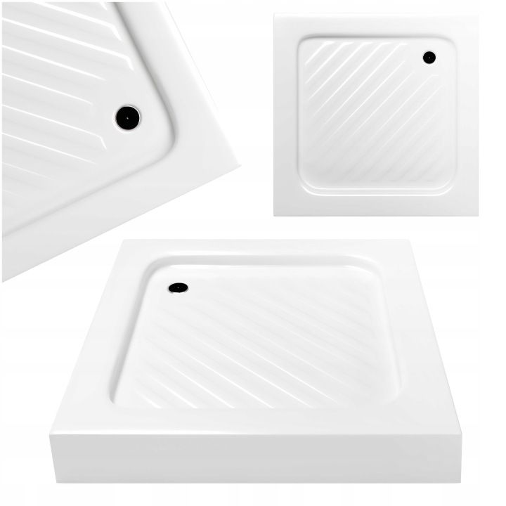 Brodzik 80x80 prysznicowy kwadratowy antypoślizgowy Laminart 1 szt.