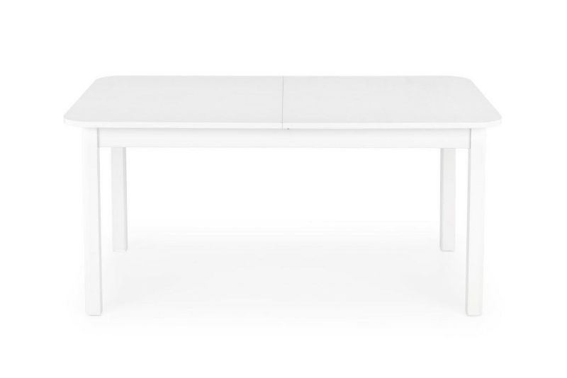 Stół Flora INTESI stół rozkładany do jadalni i salonu biały nowoczesny prostokątny 160-228 cm 1 szt.