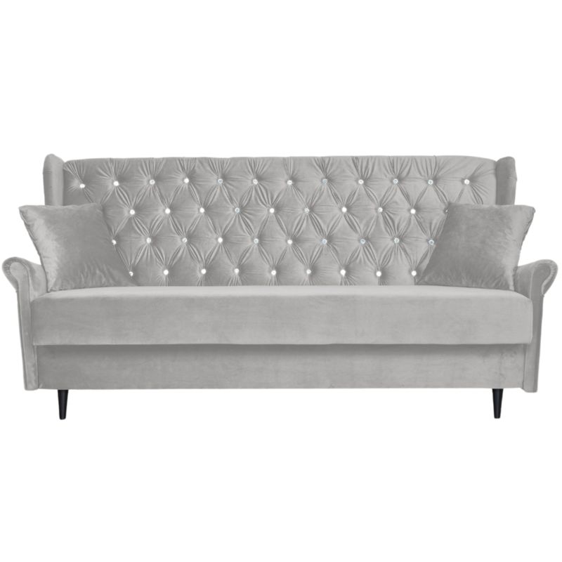 Sofa do salonu rozkładana Family Meble GAJA szara 1szt