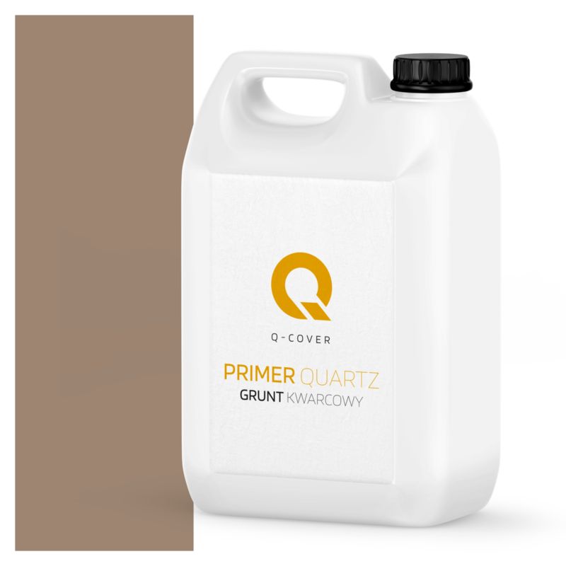 Grunt Kwarcowy pod Tynk Silikonowy Q-Cover Orzechowy F535 3KG