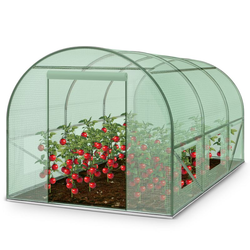 Folia na tunel ogrodowy Plonos 2x3m zielony1 szt.