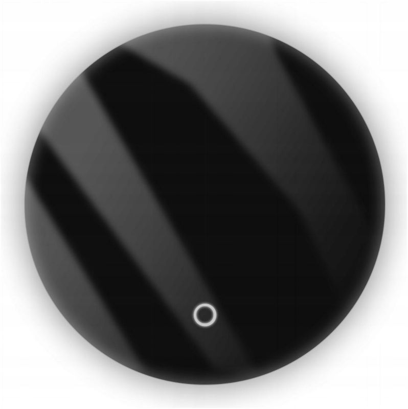 Lustro okrągłe LED Stylowelustro fi 80 cm z włącznikiem dotykowym 1 szt.