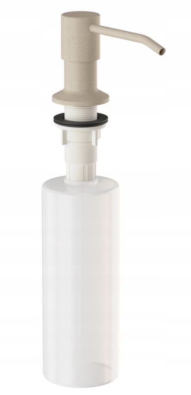 Dozownik Do Płynu Mydła okrągły Granitan Beżowy 1 szt.