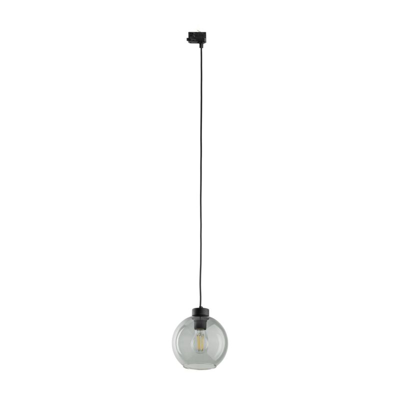 Lampa wisząca TK-Lighting na szynoprzewód Tracer Cubus Grafit Trójobwodowy 1Xe27 - 1szt.