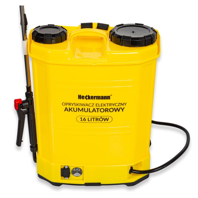 Opryskiwacz Elektryczny Heckermann KF-16C-8 Ogrodowy Ciśnieniowy Plecakowy Akumulatorowy 16 L 1 szt.