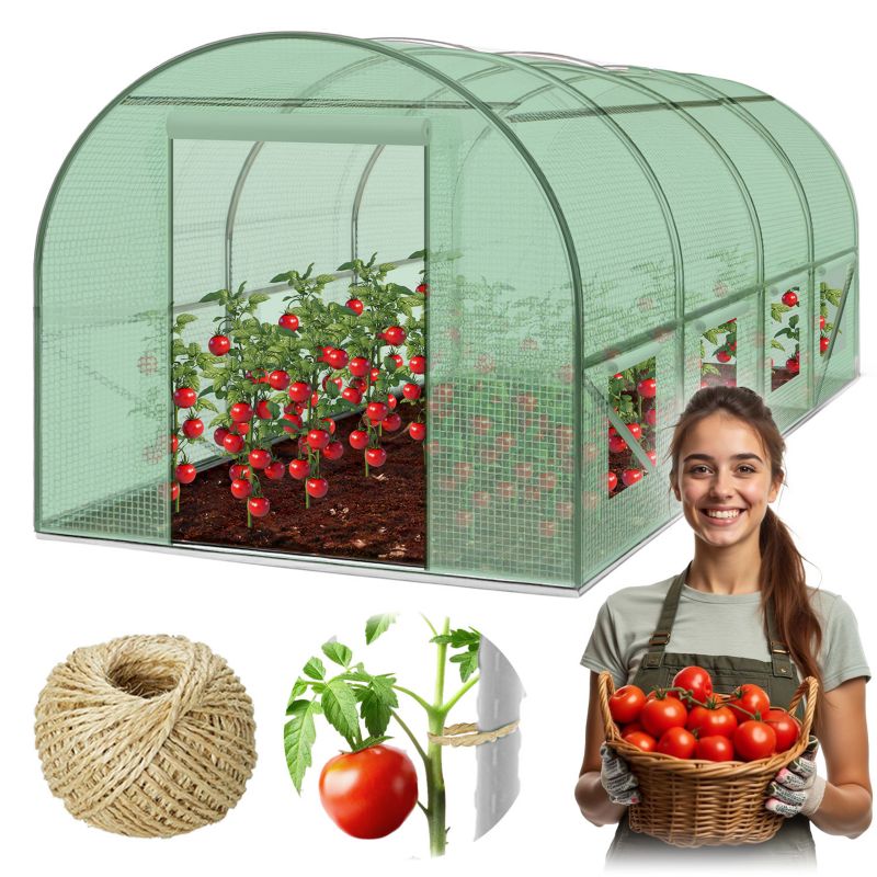 Tunel ogrodowy Plonos foliowy szklarnia 2x4,5 m foliak 1 szt.