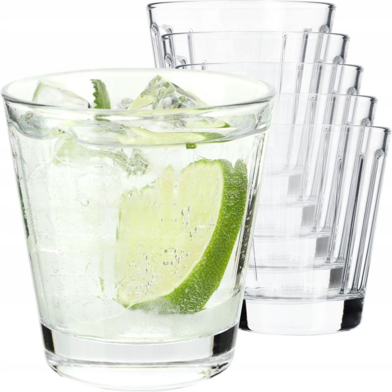 Szklanki KADAX 175ml Zestaw 6szt Do Drinków Napojów Soku 1 szt.