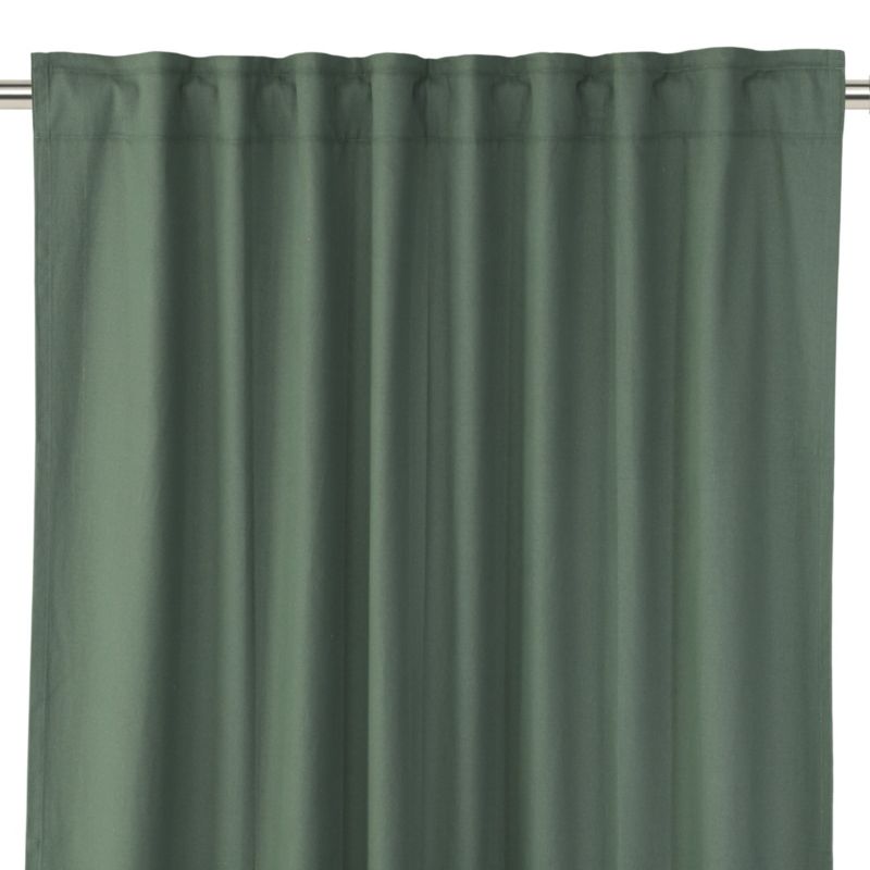 Zasłona 140 x 280 cm zielona