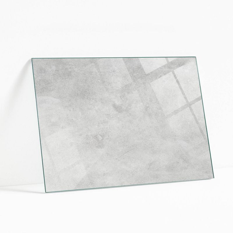 Blat Szklany z Nadrukiem Wallfluent 80x60 cm Betonowe wzory z rysami 1 szt.