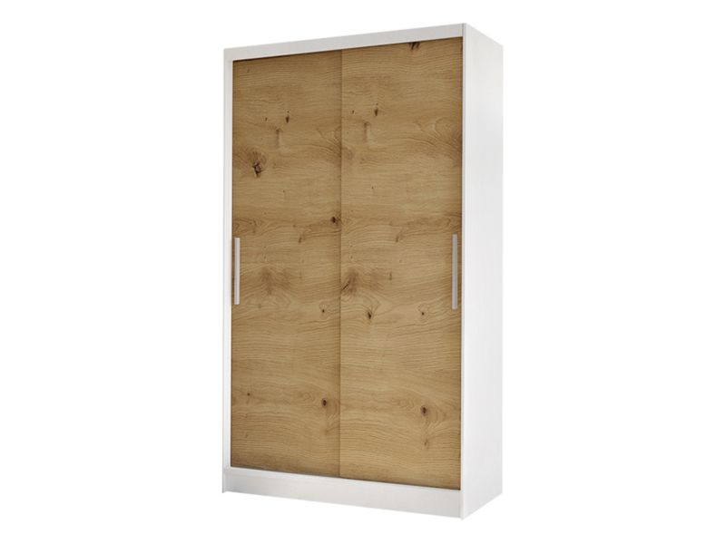 Szafa MIRJAN 24 z drzwiami przesuwnymi Costa I biały/dąb artisan 1 szt.
