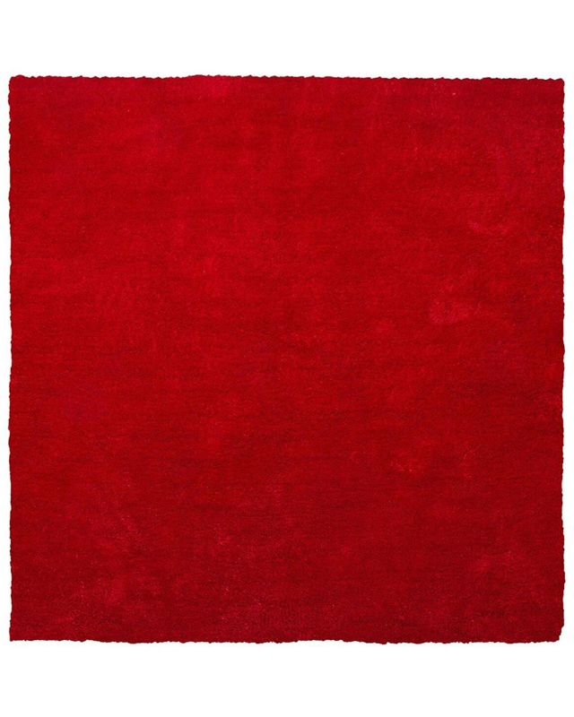 Dywan shaggy 200 x 200 cm czerwony Demre 1 szt.