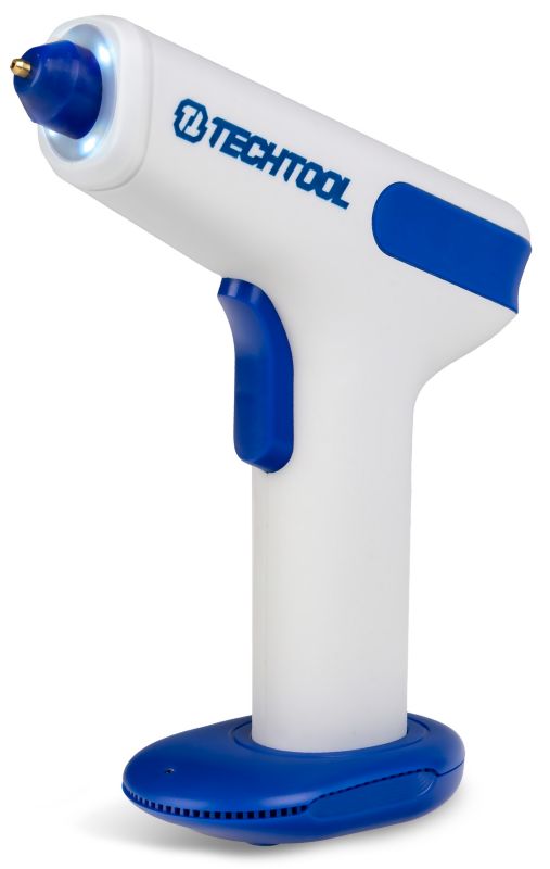 Pistolet do kleju na gorąco Techtool akumulatorowy 35W + klej 1 kpl.