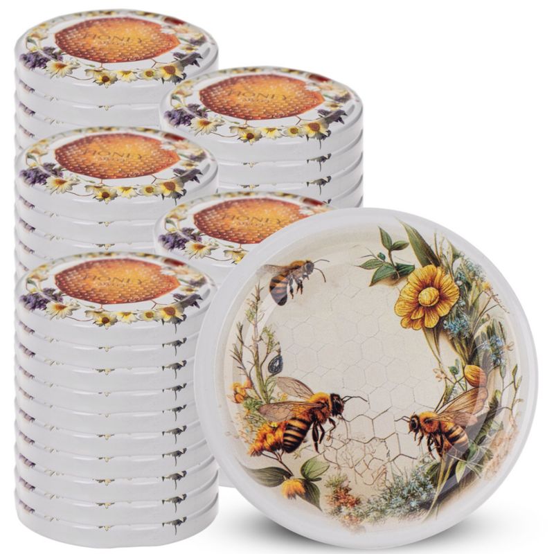 Zakrętki KADAX Do Słoików Fi 82 Nakrętki Na Słoiki Wieczka Przetwory 50szt.