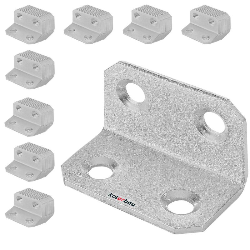 Kątownik łącznik KOTARBAU budowlany 18x18x30 mm 100 szt.