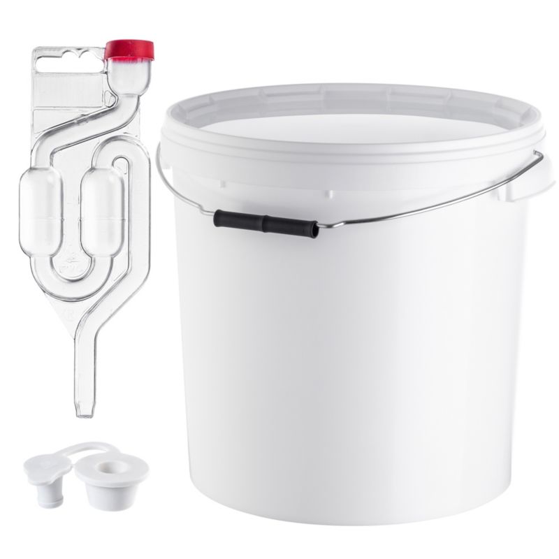 Wiadro fermentacyjne KADAX Zestaw z pokrywą i uchwytem 20L 1 szt.