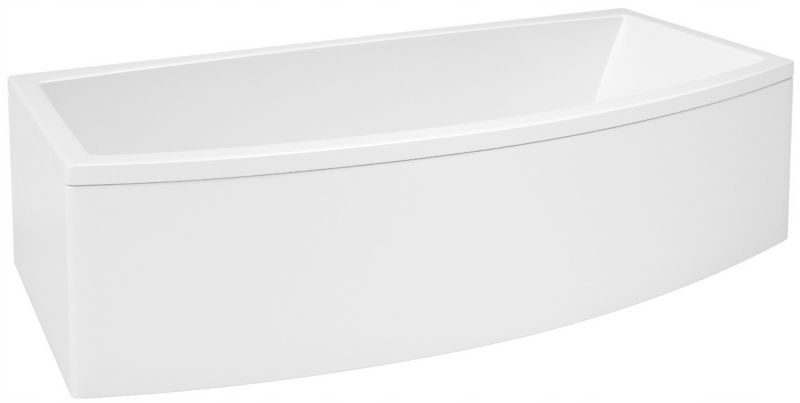Wanna prostokątna 190 x 90 cm uniwersalna Eva z obudową i syfonem Laminart 1 szt.