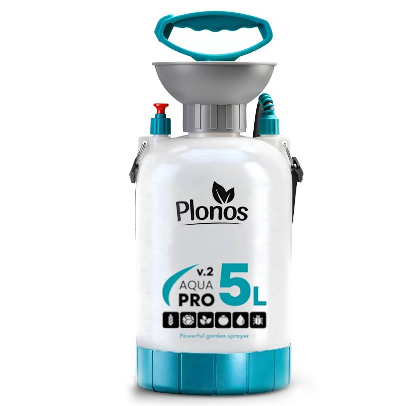 Opryskiwacz ciśnieniowy ręczny Plonos PL-605 ogrodowy 5l z regulowaną lanca dysza 1szt.