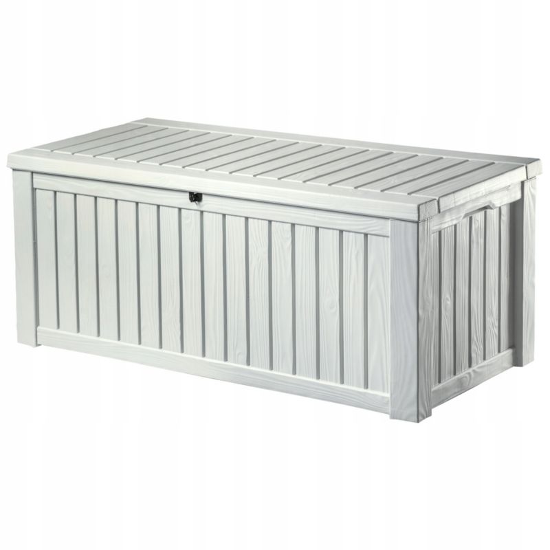 Skrzynia ogrodowa Keter Rockwood 570L Kremowa