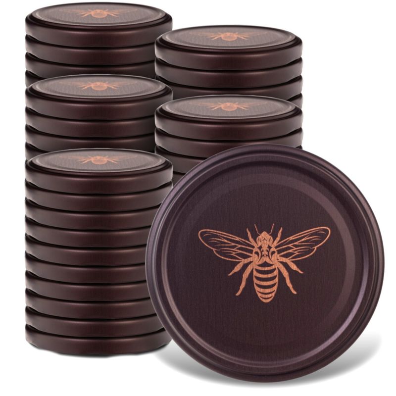 Zakrętki Do Słoików KADAX Fi 82 Nakrętki Na Słoiki Wieczka Przetwory 50szt.