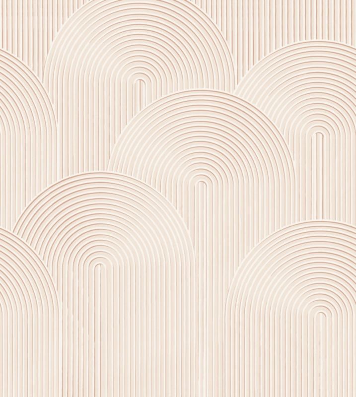 fototapeta Origin Wallcoverings graficzny motyw 3D jasny kremowy beż 250 x 279 cm - 1 rol.