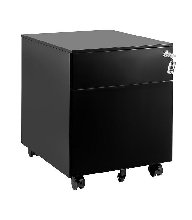 Kontenerek Unique biurowy XD-041-2 czarny 1 szt.