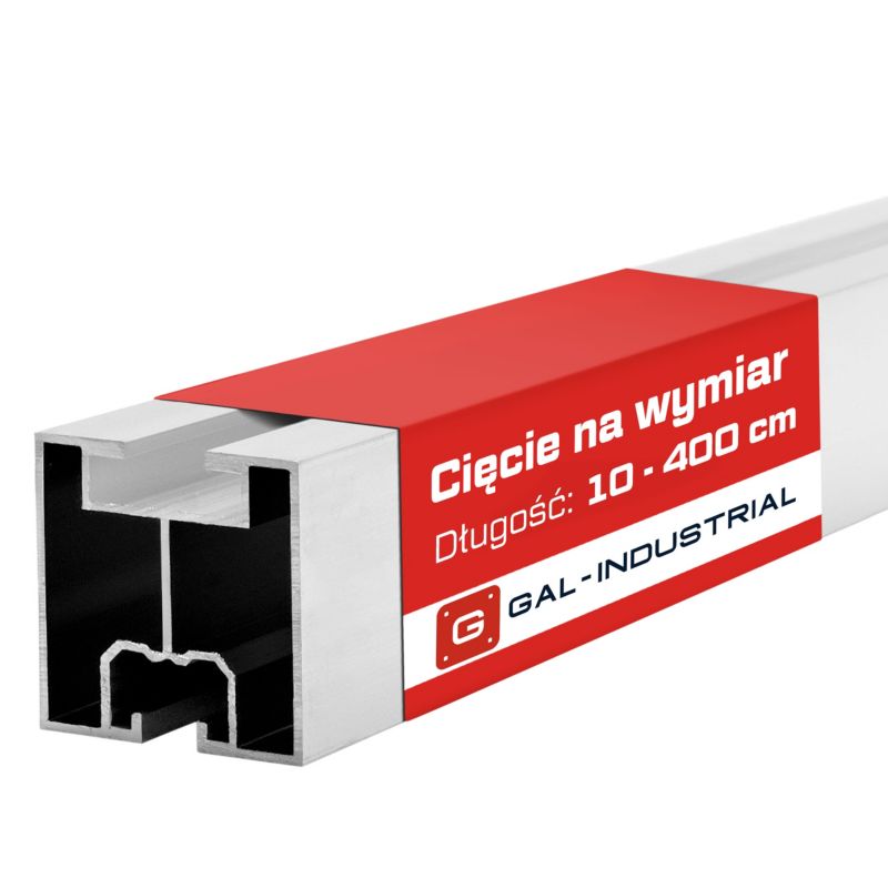 PROFIL MONTAŻOWY GAL-INDUSTRIAL PV DO PANELI SŁONECZNYCH SZYNA ALU SOLAR 140cm POD ŚRUBY T 1 szt.