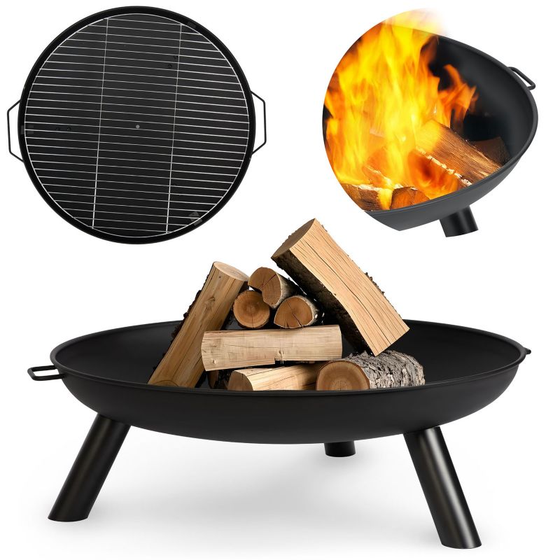Palenisko ogrodowe Berdsen BD-881 na ognisko grill 60 cm z uchwytami 1 szt