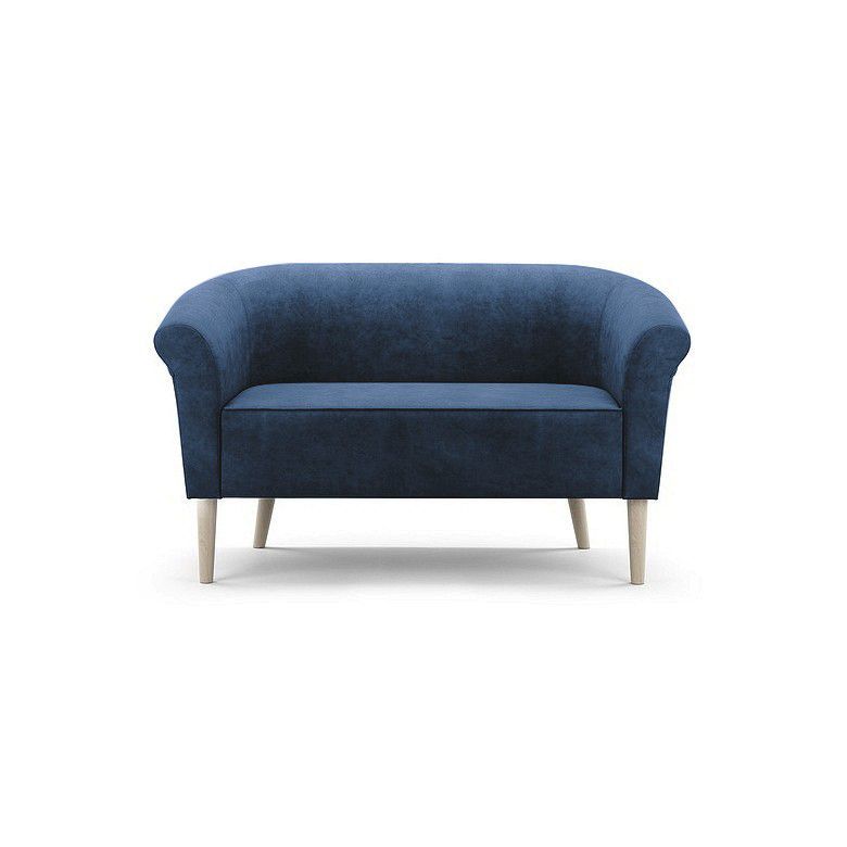 Sofa Bettso Pero 2 132 cm z miękkim oparciem granatowa 1szt.