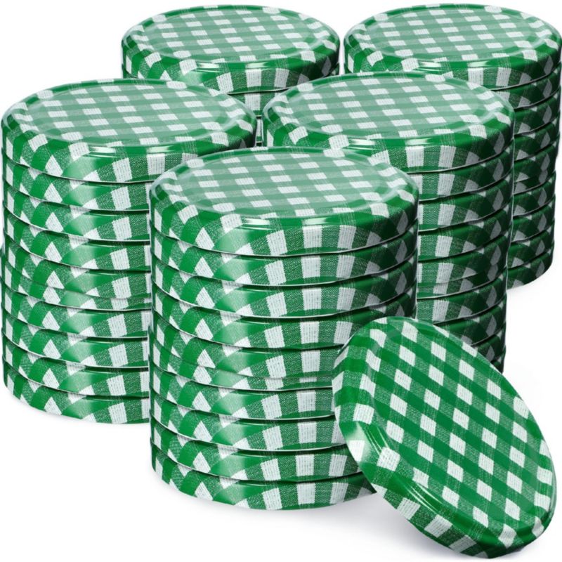 Zakrętki KADAX Do Słoików Fi 82 Nakrętki Na Słoiki Wieczka Przetwory 50szt