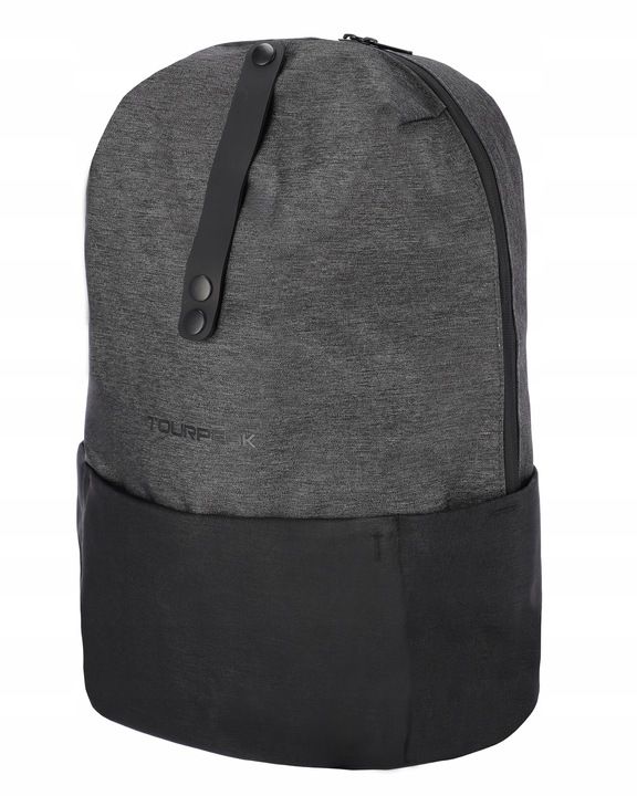 Plecak miejski JUMI podróżny na laptop 15,6" pojemny do samolotu czarny szary 1 szt.