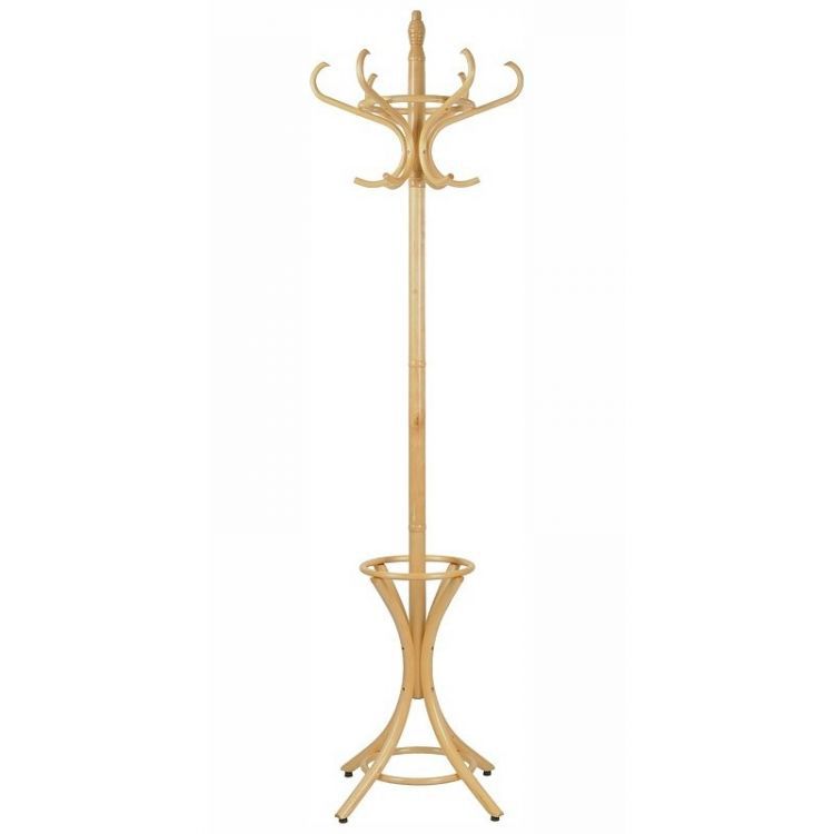 Wieszak drewniany Stema WDR-1 naturalny 1 szt.