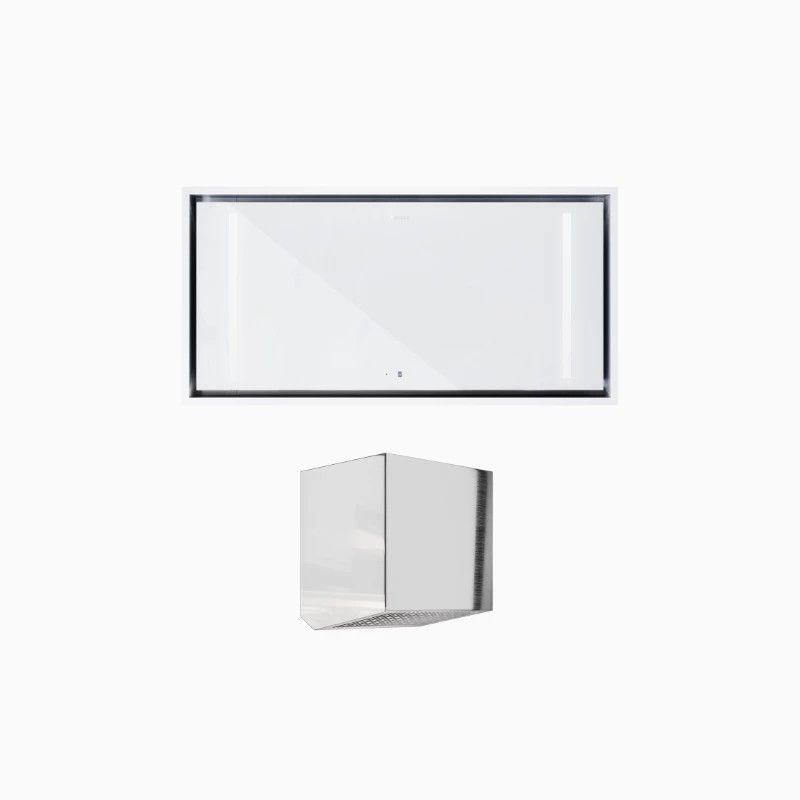 Okap kuchenny GLOBALO ZENARA 100.1 white + Turbina TZ 1.1 1szt.