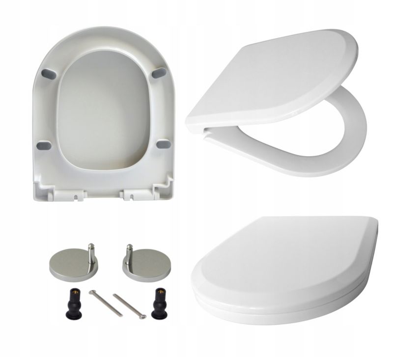 Deska sedesowa Estiva SEMA polipropylenowa biała 1 szt.