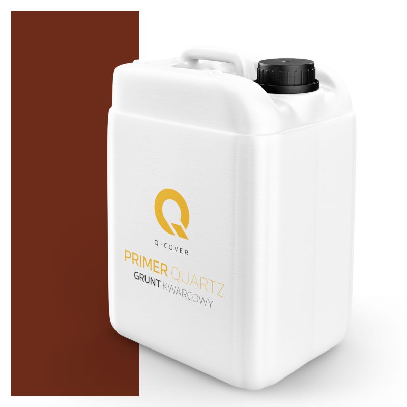 Grunt Kwarcowy pod Beton Architektoniczny Q-Cover Stara Cegła F326 7.5KG